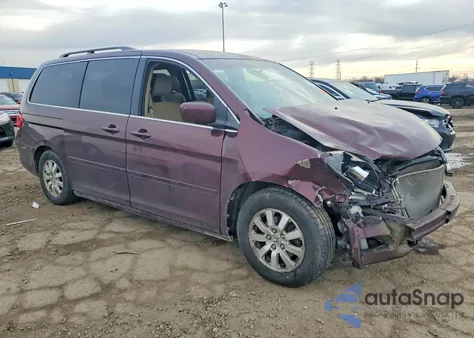 2010 Honda Odyssey Ex z USA, uszkodzony, nr VIN 5FNRL3H41AB086400